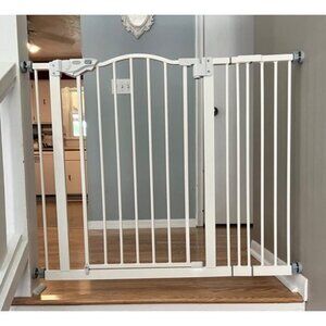 New 29-39.6" Baby Gate for Pets, Auto Close Both Sides Dog Gate with One-Hand